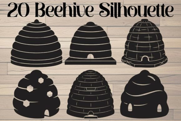 Download Beehive Silhouette Collection - Silhouette collection Collection
