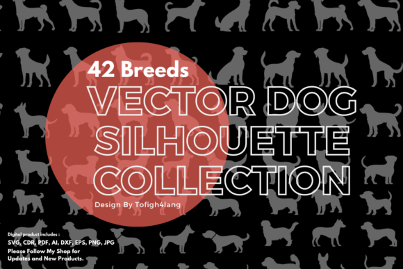 Download Vector Dog Silhouette Collection, SVG - Silhouette collection Collection