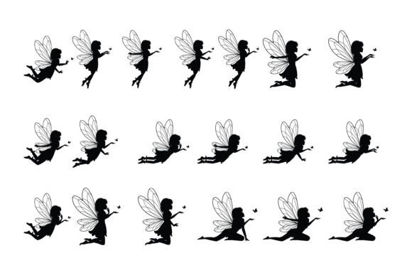 Download Fairy Silhouette Collection - Silhouette collection Collection