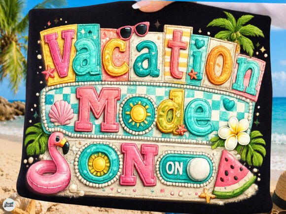 Download Vacation Mode on Cute Summer PNG File - Vacation Collection